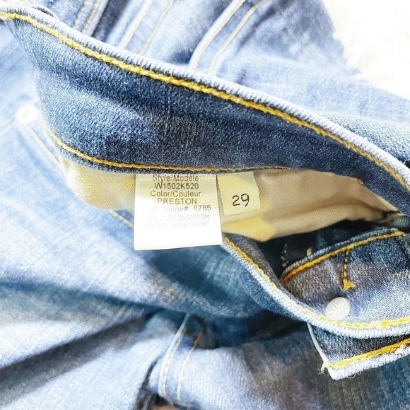 ***Rag & Bone Skinny Preston Wash Denim Jeans SZ29*** - Picture 4 of 9